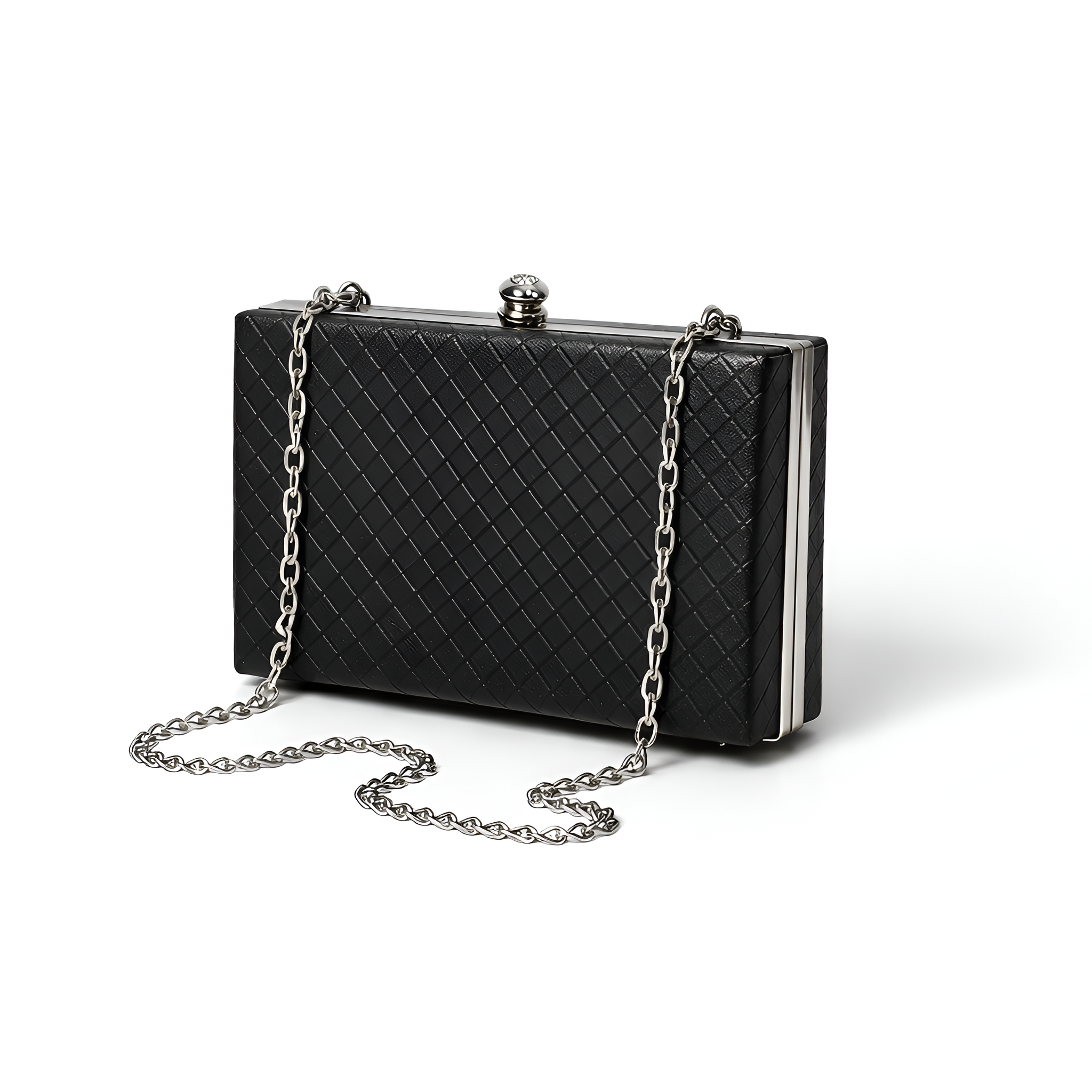 Midnight Glamour Box Clutch