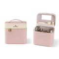 Luxe Portable Makeup Trunk & Vanity Mirror