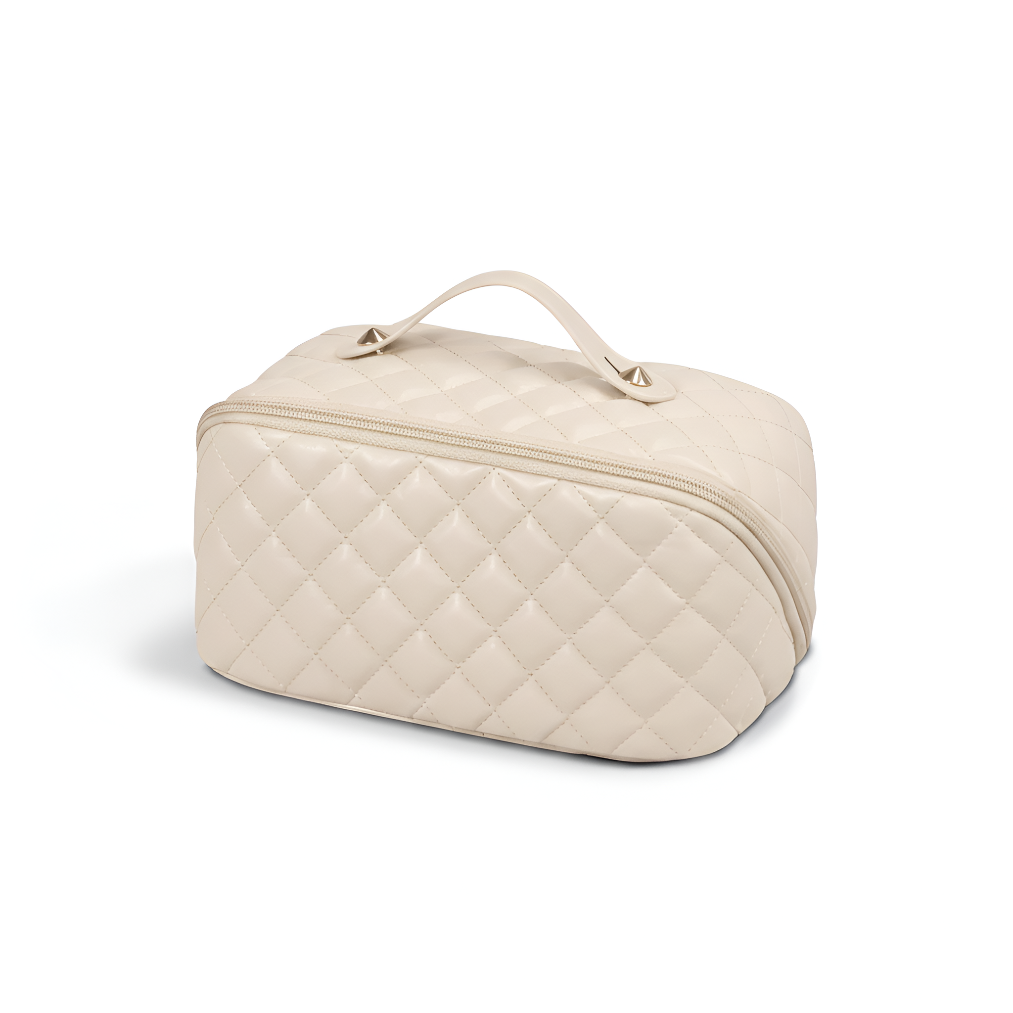 Checkered Quilt Travel Vanity